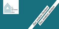 Das Projekt "In der Philosophie zu Hause" stellt ein von Prof. Dr. Ruth Hagengruber ins Leben gerufenes und von Ana Rodrigues betreutes ausgezeichnetes Angebot vor, den verschiedenen kulturellen Hintergründen der Studierenden und den sich daraus ergebenden Fragen gerecht zu werden.