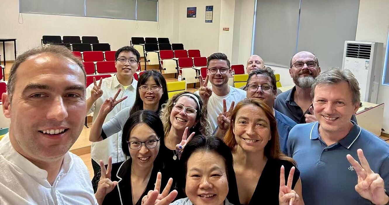 Die AG zu Besuch in der Tongji University zum Doktorand*innen Kolloquium 
