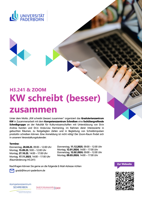 Veranstaltungsplakat 