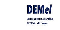 Logo Diccionario del Español Medieval – DEMel