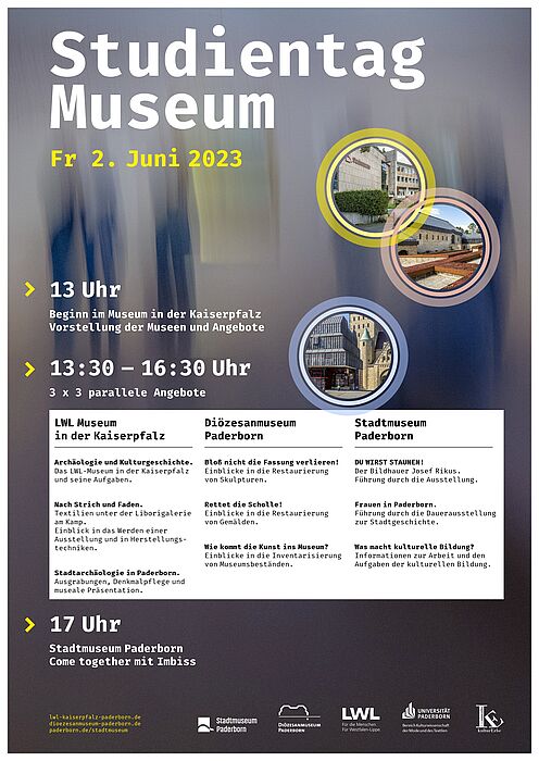 Plakat "Studientag Museum"