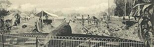 "Menschlicher Zoo" auf der Genfer Weltausstellung 1913