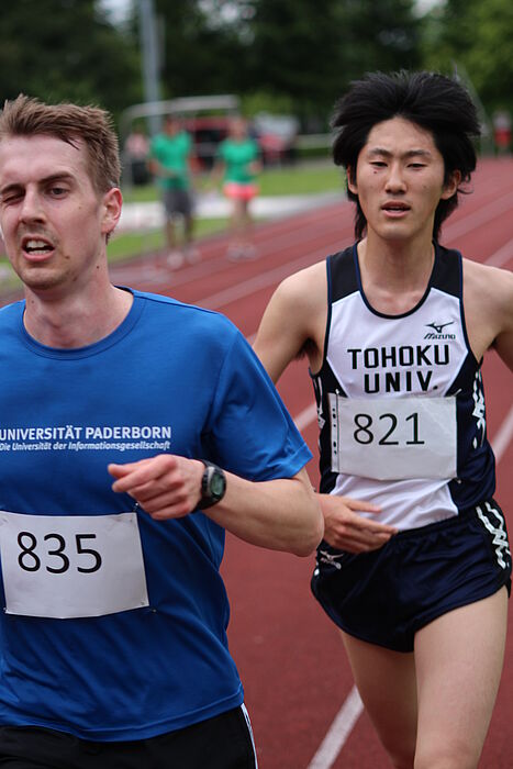 Foto (Universität Paderborn, Patrick Kleibold): Campuslauf an der Universität Paderborn am 12. Juni 2013.