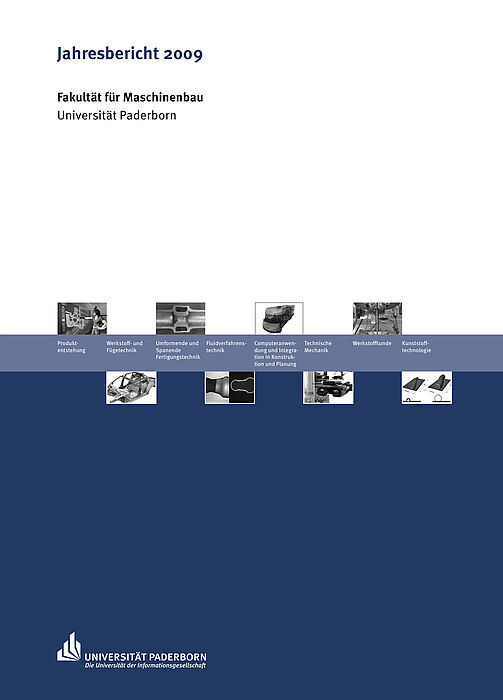 Abbildung: Jahresbericht 2009 der Fakultät für Maschinenbau