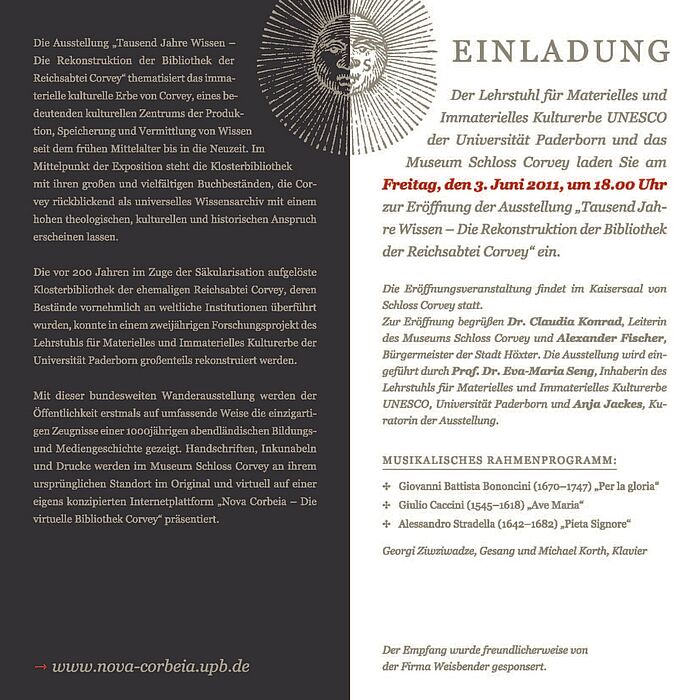 Abbildung: Einladung Seite 2