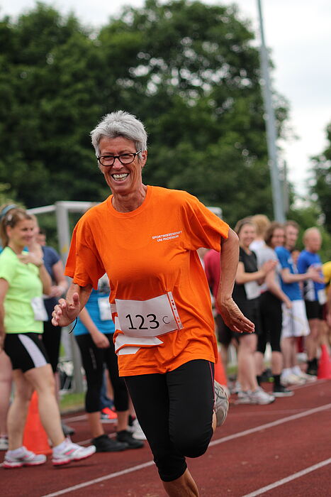 Foto (Universität Paderborn, Patrick Kleibold): Campuslauf an der Universität Paderborn am 12. Juni 2013.