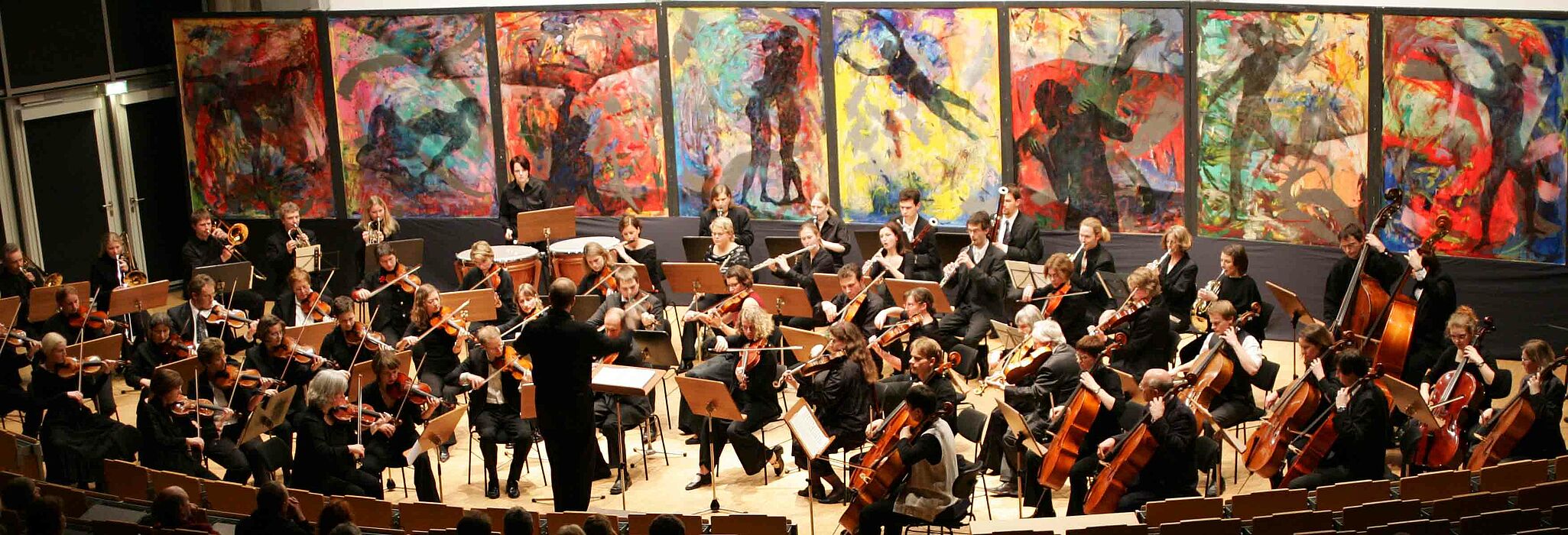 Foto: Hochschulorchester Paderborn im Audimax der Universität