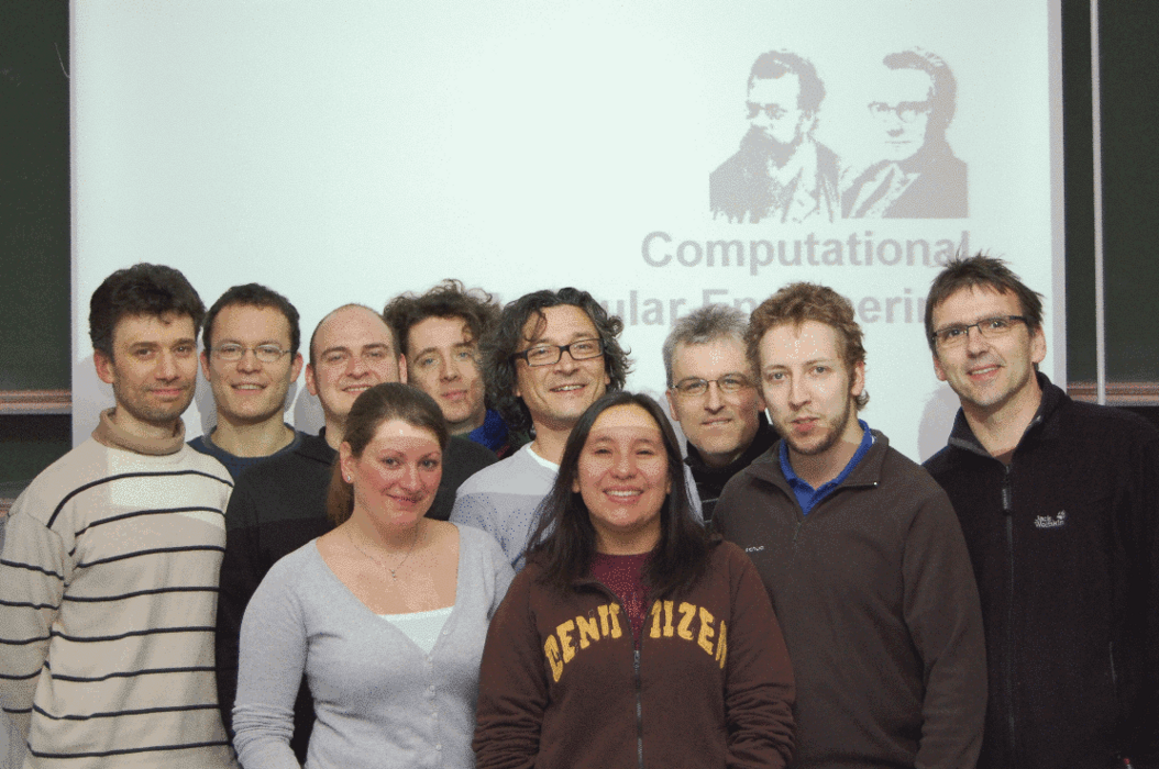 Foto: Teilnehmer an der CME-Arbeitstagung (v.l.n.r.): Engin, Deublein, Merker, Miroshnichenko, Walter, Prof. Vrabec, Guevara, Dr. Bernreuther, Horsch, Prof. Hasse