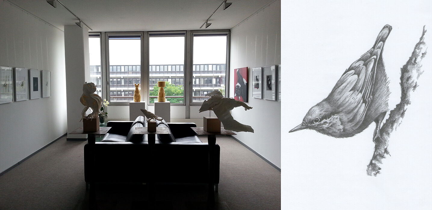 Abbildung: Ausstellung "Von Feder und Fell"