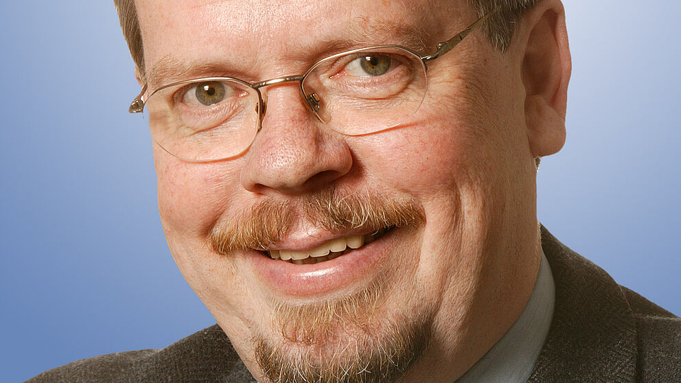 Foto (Universität Paderborn): Prof. Dr. Friedhelm Meyer auf der Heide