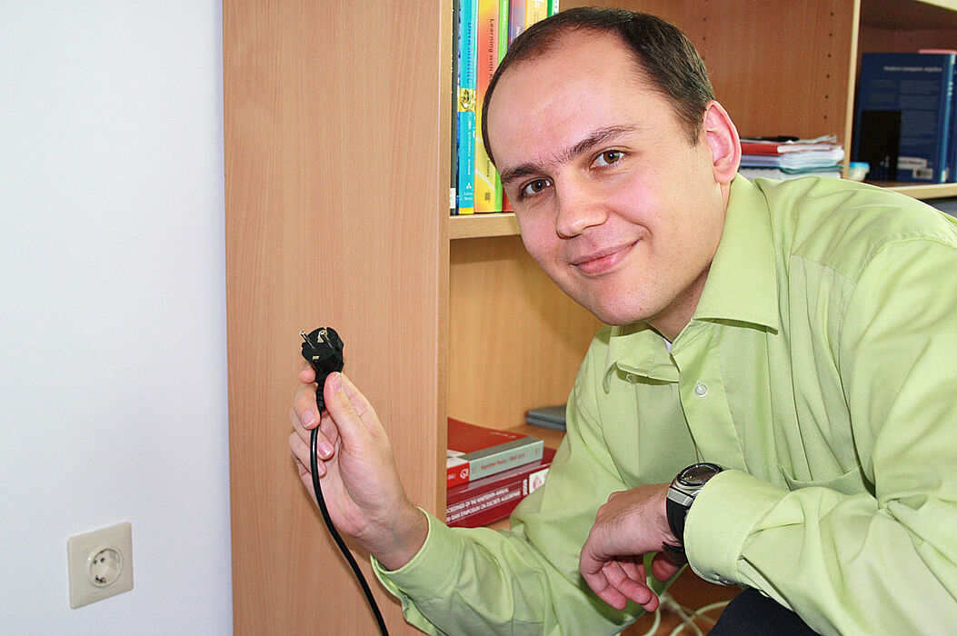 Foto (Katharina Bätz): Jun.-Prof. Dr. Christoph Sorge