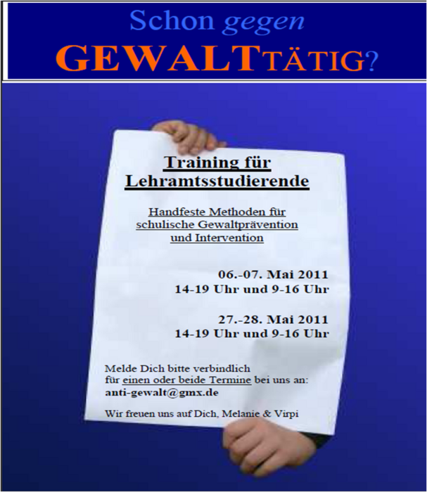 Abbildung: Flyer/Plakat