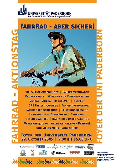 Grafik „FahrRad – aber sicher!“