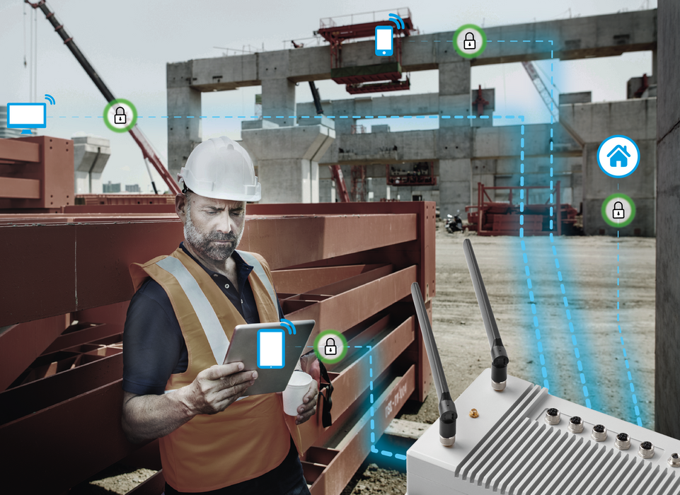 Foto (Janz Tec / Fraunhofer IEM): Sicherer Datenaustausch vor Ort und mit der Unternehmensszentrale: Das Fraunhofer IEM hat das Sicherheitskonzept der Server-Plattform OSIRIS auf Herz und Nieren geprüft.