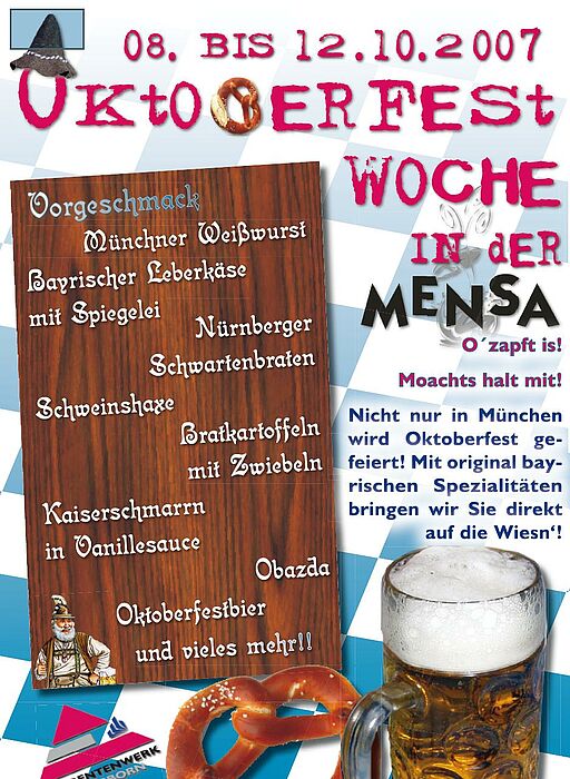 Oktoberfest auf dem Universitätsgelände