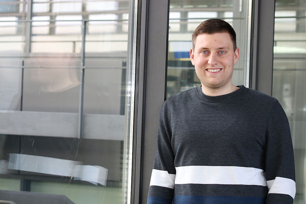 Foto (Universität Paderborn): Der Paderborner Student und Emeriti-Preis-Stipendiat Timo Vaupel.