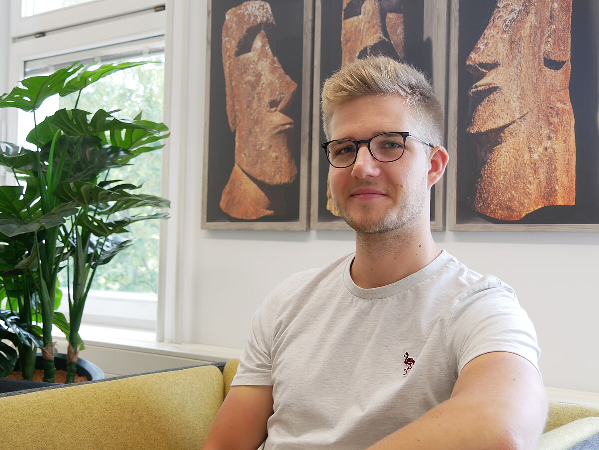 „Digital Humanities“ studieren Student Dennis Friedl über das neue