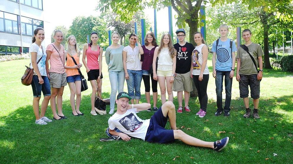 Foto (Universität Paderborn, Joanna Hellweg): Teilnehmer der Summerschool 2013.