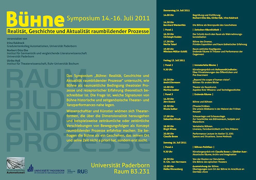 Abbildung: Flyer/Plakat