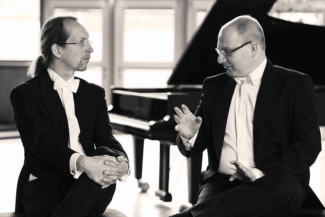 Abbildung: Eckhard Wiemann (links) und Steffen Schiel