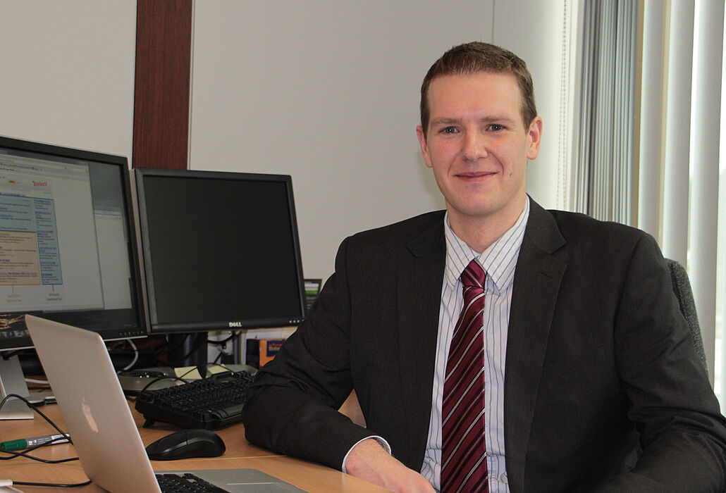 Foto: Die Plattform Internet bietet Juniorprofessor Patrick Briest viel Raum für Forschung.