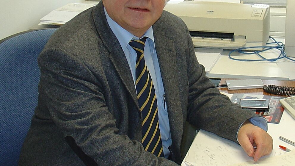 Foto (Julius Kolossa, Universität Paderborn): Dr. Günter Lobin