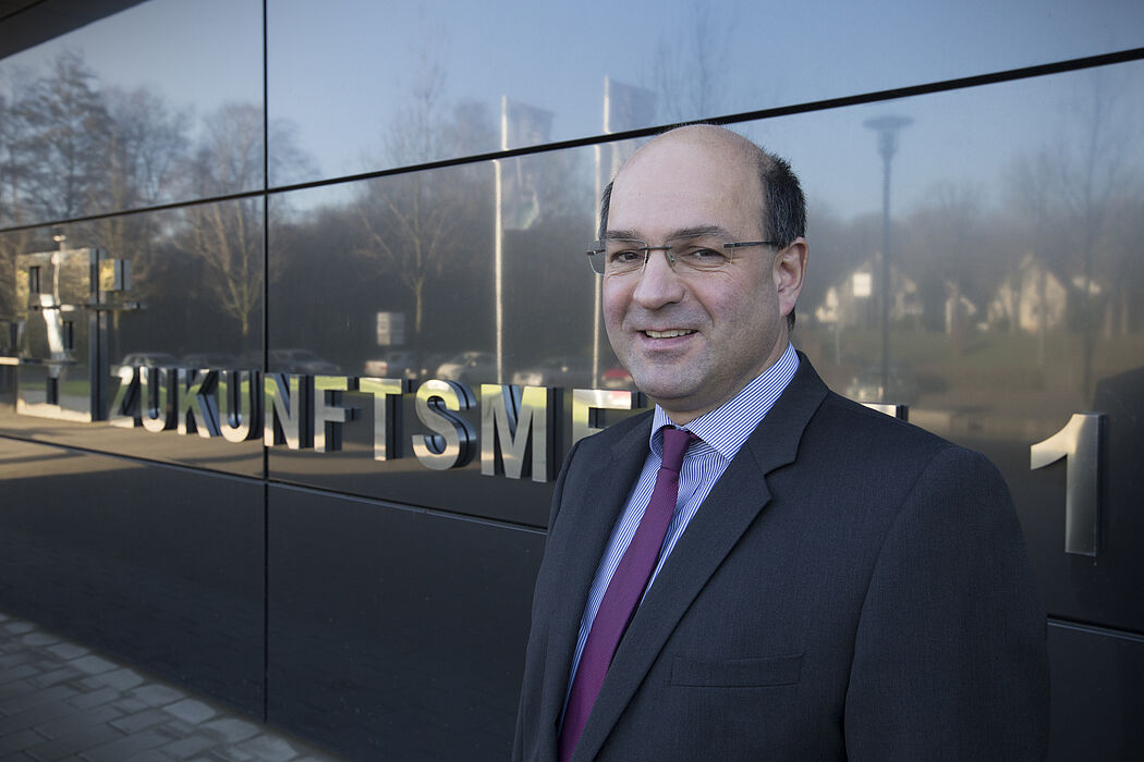 Foto (Universität Paderborn): Prof. Dr. Ansgar Trächtler wurde in die Deutsche Akademie der Technikwissenschaften berufen.