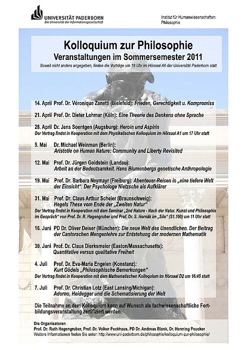 Abbildung: Programmflyer
