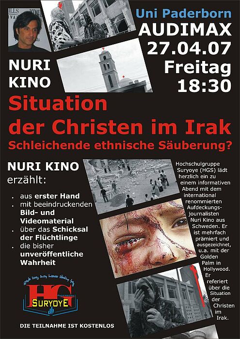 Foto: Plakat zur Veranstaltung