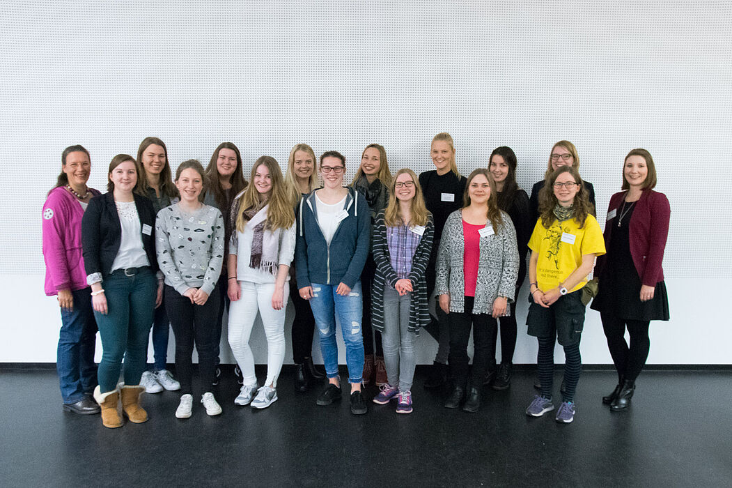 Foto (Universität Paderborn): Teilnehmerinnen des Mentoring-Programms.