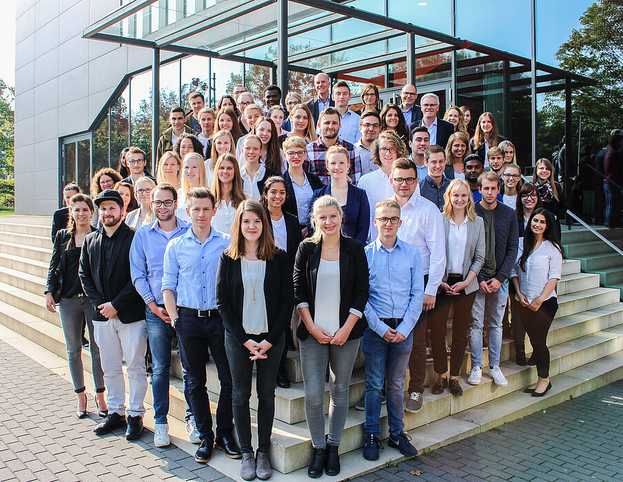 Foto (Universität Paderborn, Johannes Pauly): Abschlussveranstaltung der Summer School 2017 am 21.09.2017