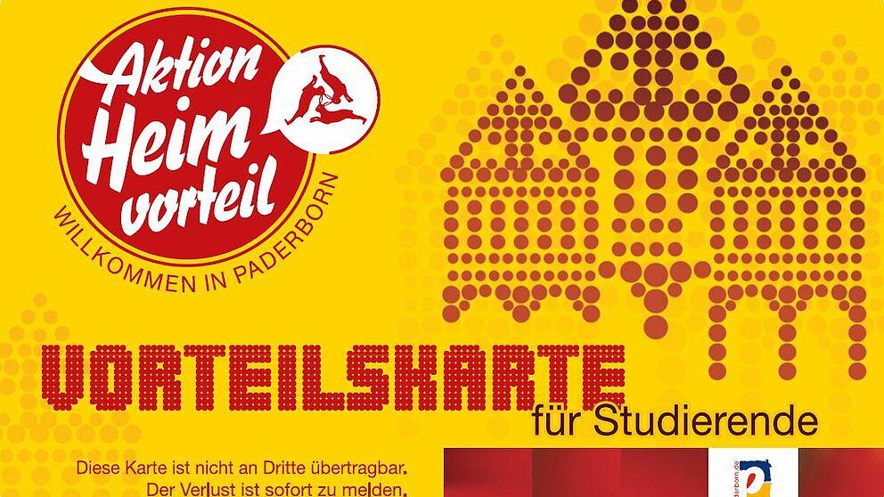 Abbildung: So sieht sie aus, die Vorteilskarte für Studierende mit Hauptwohnsitz in Paderborn.