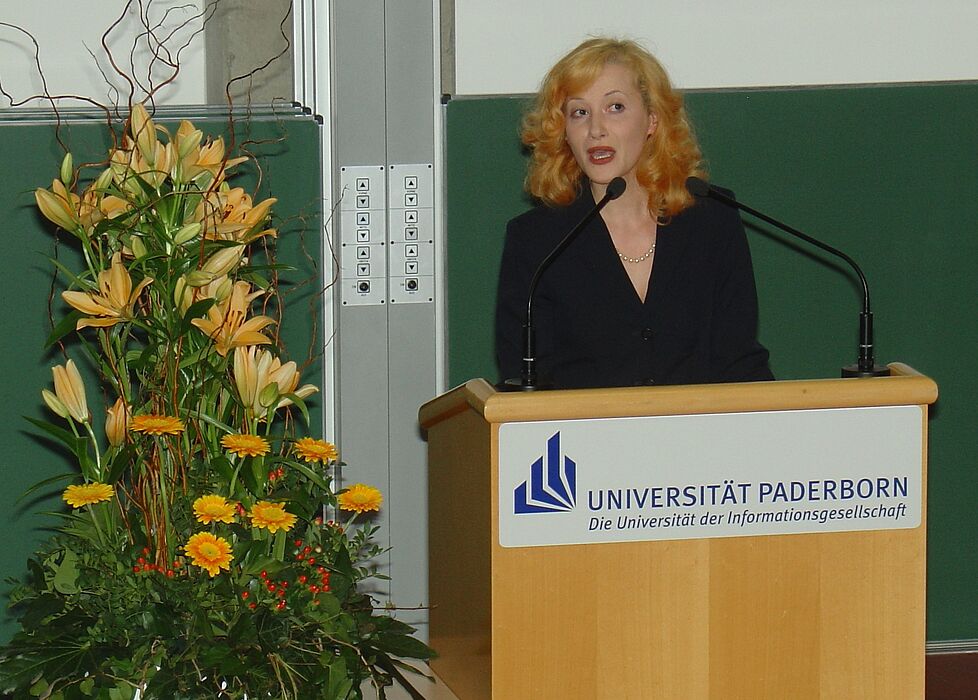 Foto (Martin Decking): Die IGS Doktorandin der ersten Stunde, Maria Balazova, engagiert sich jetzt bei der Europäischen Kommission in Brüssel für die Überwindung von regionalen Ungleichheiten.