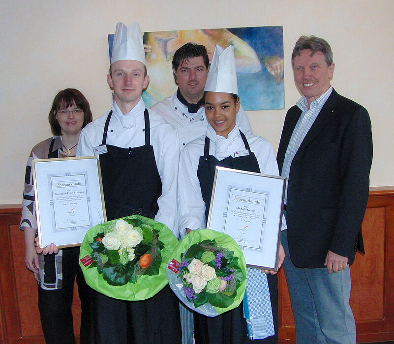 Foto: Von links nach rechts: Katja Nienaber, Bernhard-Ernst Materna, Holger Kriegs, Michelle Griffin und Ulrich Klingebiel