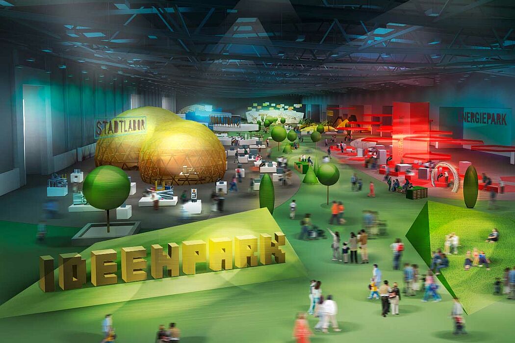 Foto (IdeenPark): So soll er aussehen, der Ideenpark 2012.