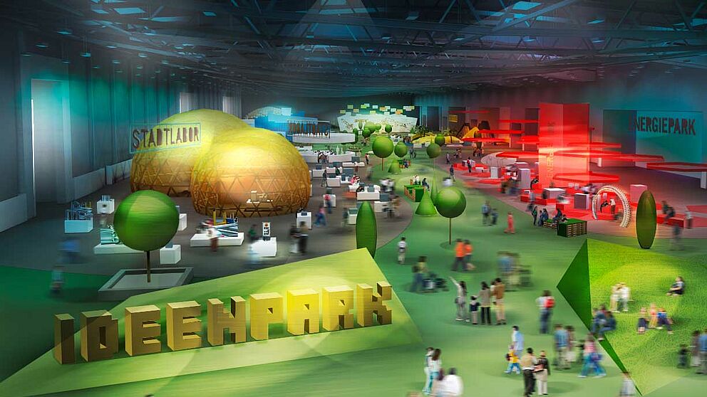 Foto (IdeenPark): So soll er aussehen, der Ideenpark 2012.
