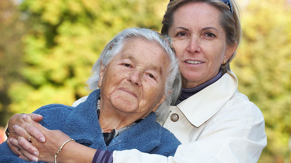 Foto: Mutter und Tochter