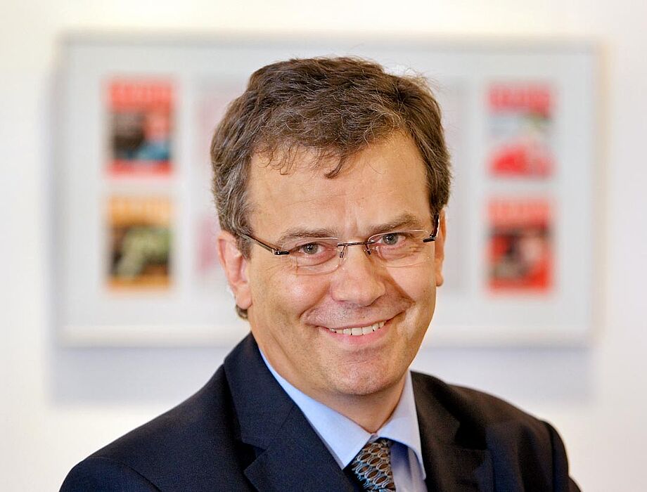 Foto (Neue Westfälische): Thomas Seim, Chefredakteur der Bielefelder Tageszeitung Neue Westfälische