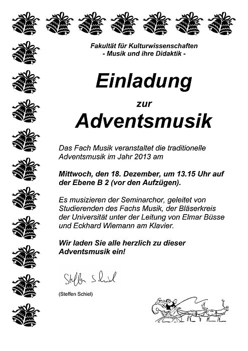 Abbildung: Einladung