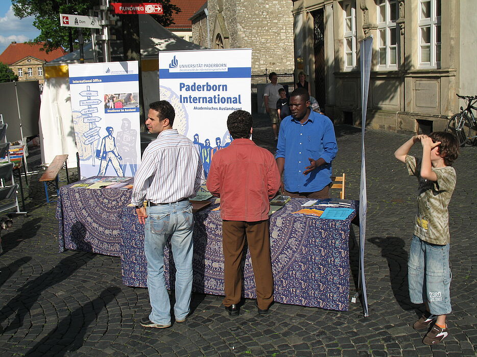 Foto: Stand der Universität Paderborn