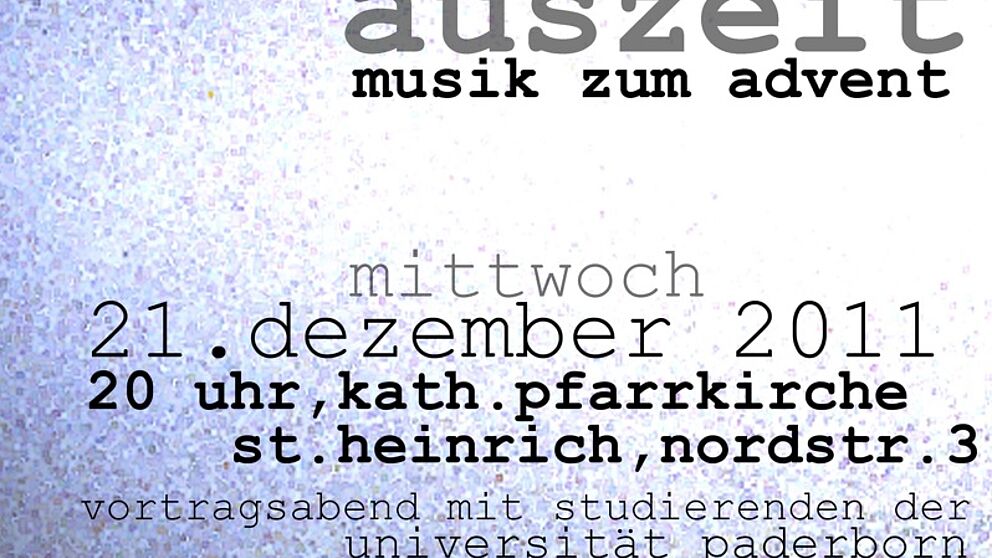 Abbildung: Flyer/Plakat