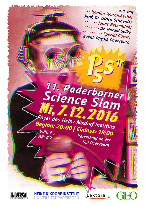 Plakat 11. PB Science Slam