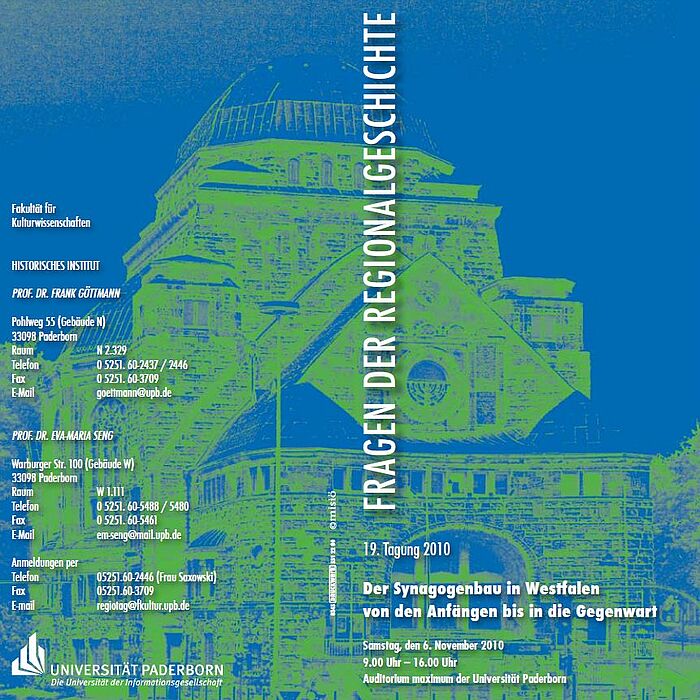 Abbildung: Titelseite Flyer