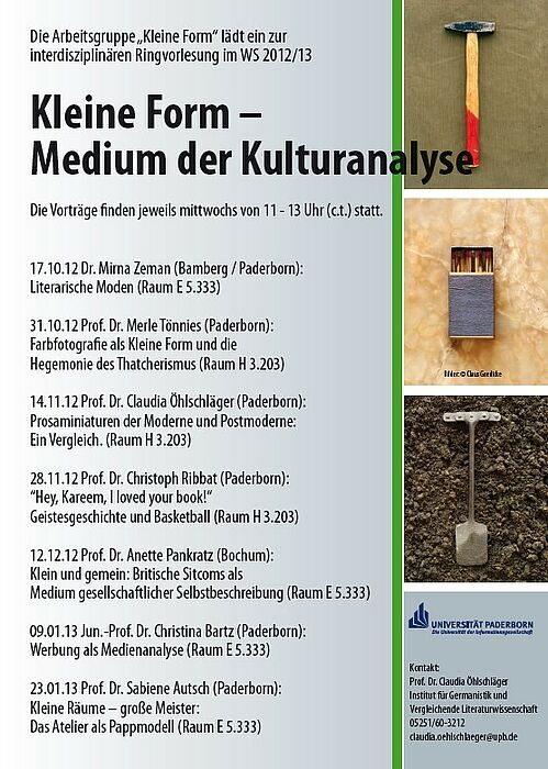 Abbildung: Programmflyer