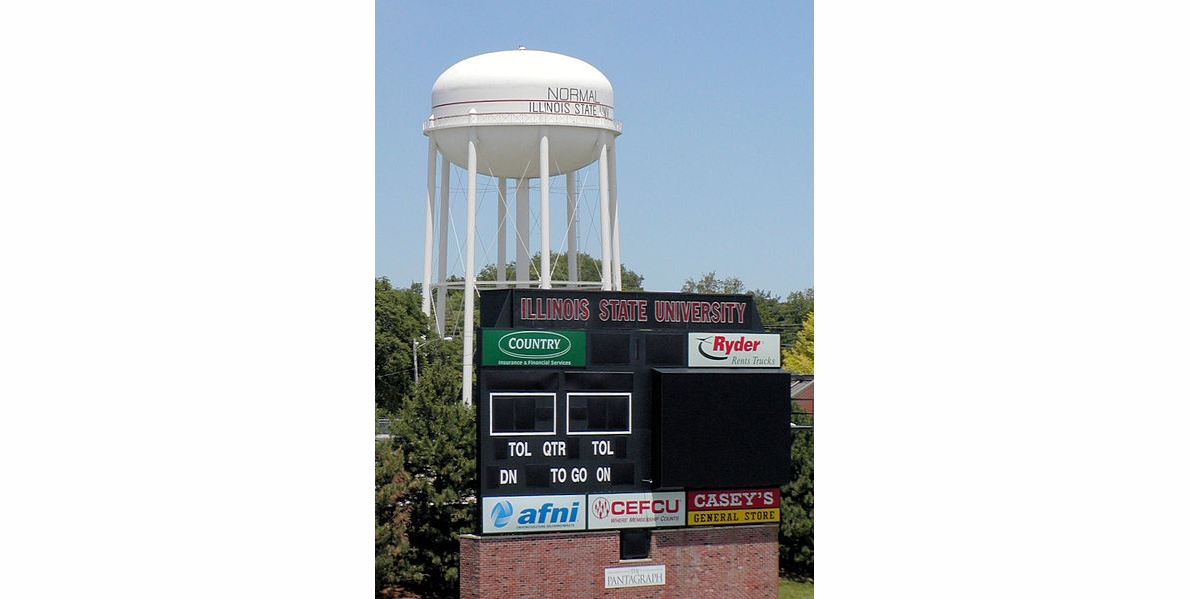 Foto (William Wesen): Bloomington, Standort der Illinois State University