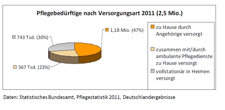 Abbildung: Pflegestatistik