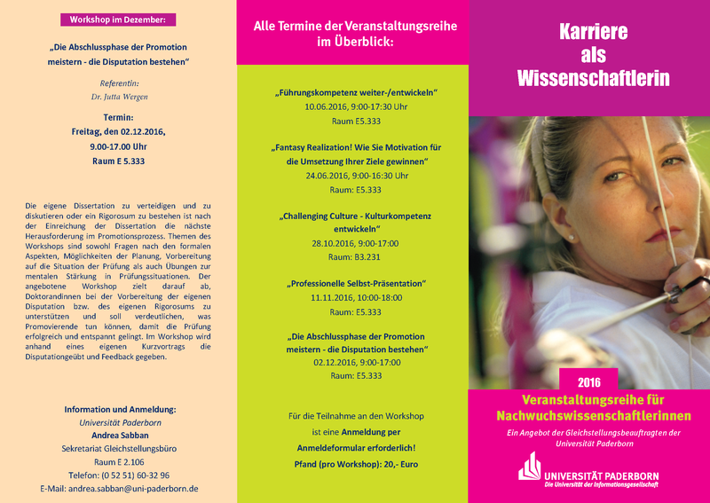 Abbildung: Flyer