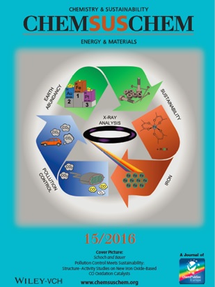 Abbildung: Cover des Journals ChemSusChem