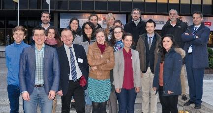 Abbildung: Auftakttreffen in Paderborn: Wissenschaftler des EU-Projekts ANYWHERE.
