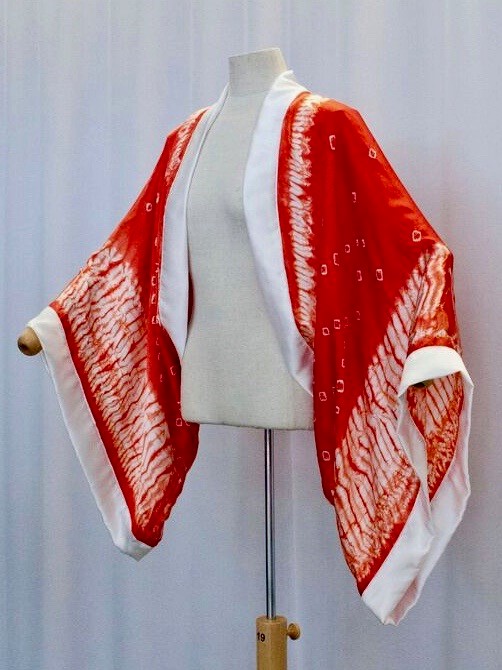 Abbildung: Alida Döring: Shibori Seidenkimono, 2018.
